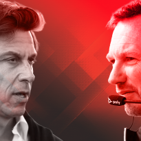 Horner takes pop at Wolff with Sir Alex Ferguson comparison